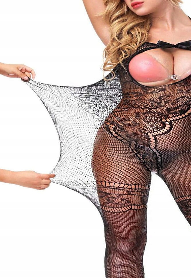Body Koronka Bielizna Bodystocking Koszulka Nocna Model B100/2