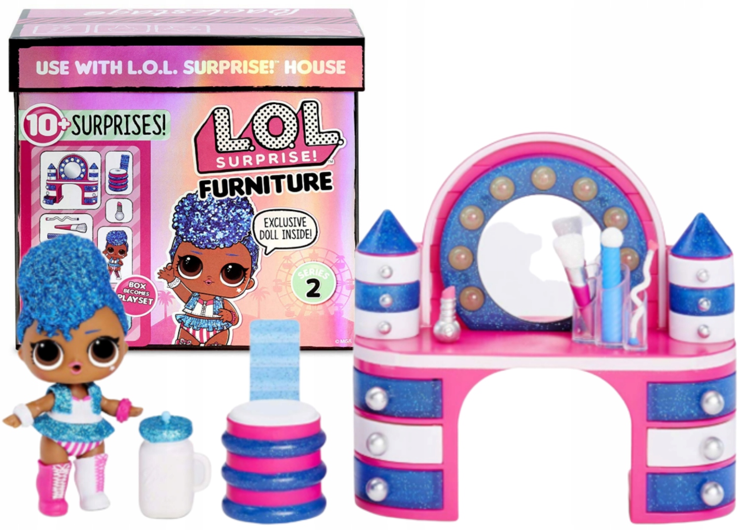 

Lol Suprise lalka Furniture Toaletka Independent