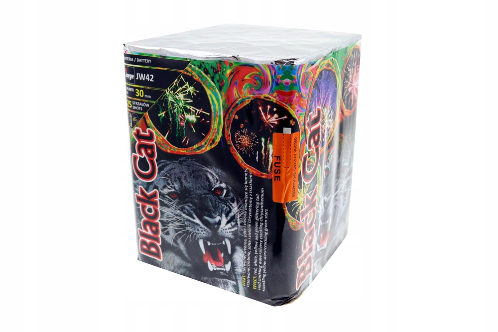 

Fajerwerki Wyrzutnia Black Cat 25 Strzałów JW42