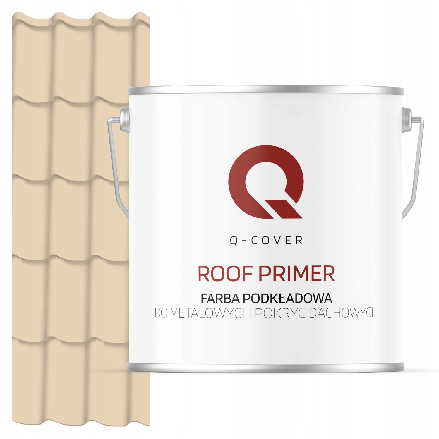 Podkladová Farba Na Kovovú Strechu Krémovo Béžová Ral 1015 5 L Matná
