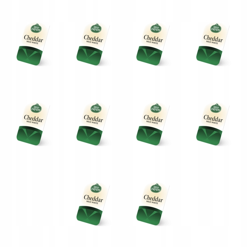 Sýr Cheddar Mild White Irish Farmers plátky 100 g X10