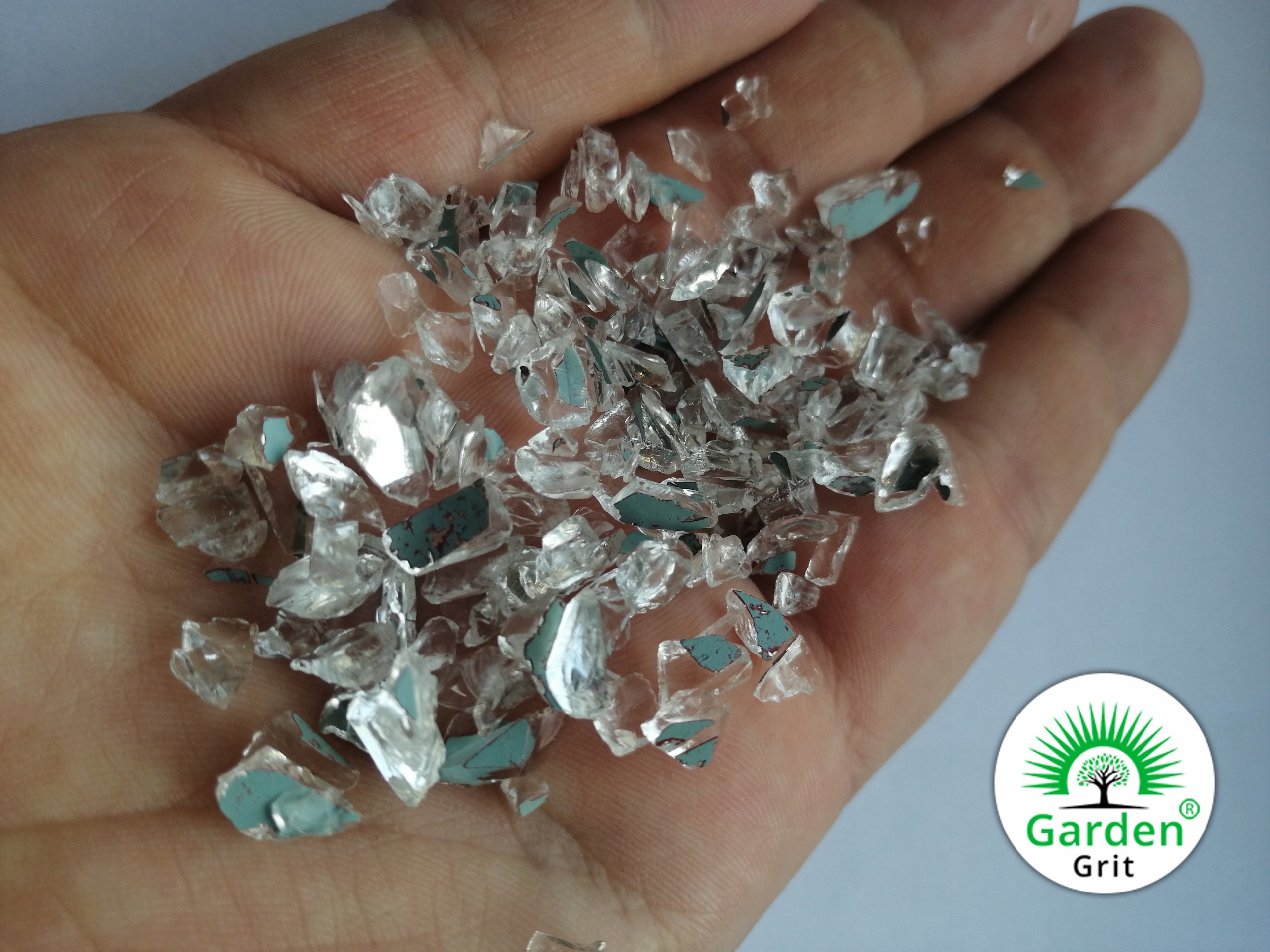 Grys szklany dekoracyjny, lustrzany 0,3 kg Kod producenta 0007