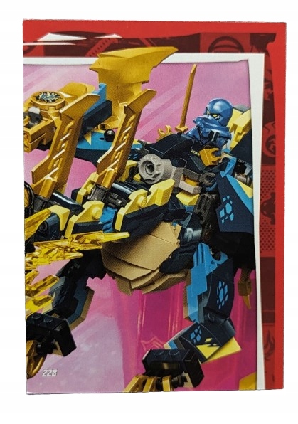 Karta Lego Ninjago Seria 9 Puzzle Numer 228