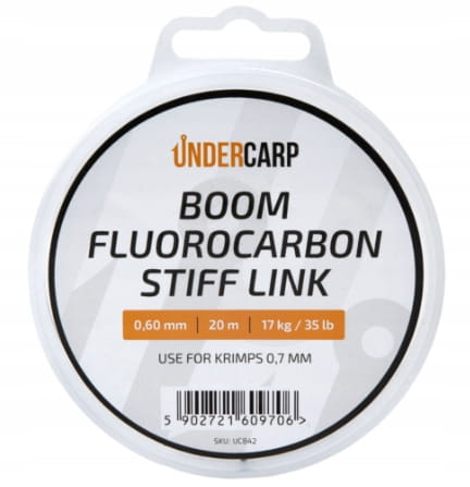 UnderCarp Boom Fluorocarbon Stiff Link 0.45mm/20m