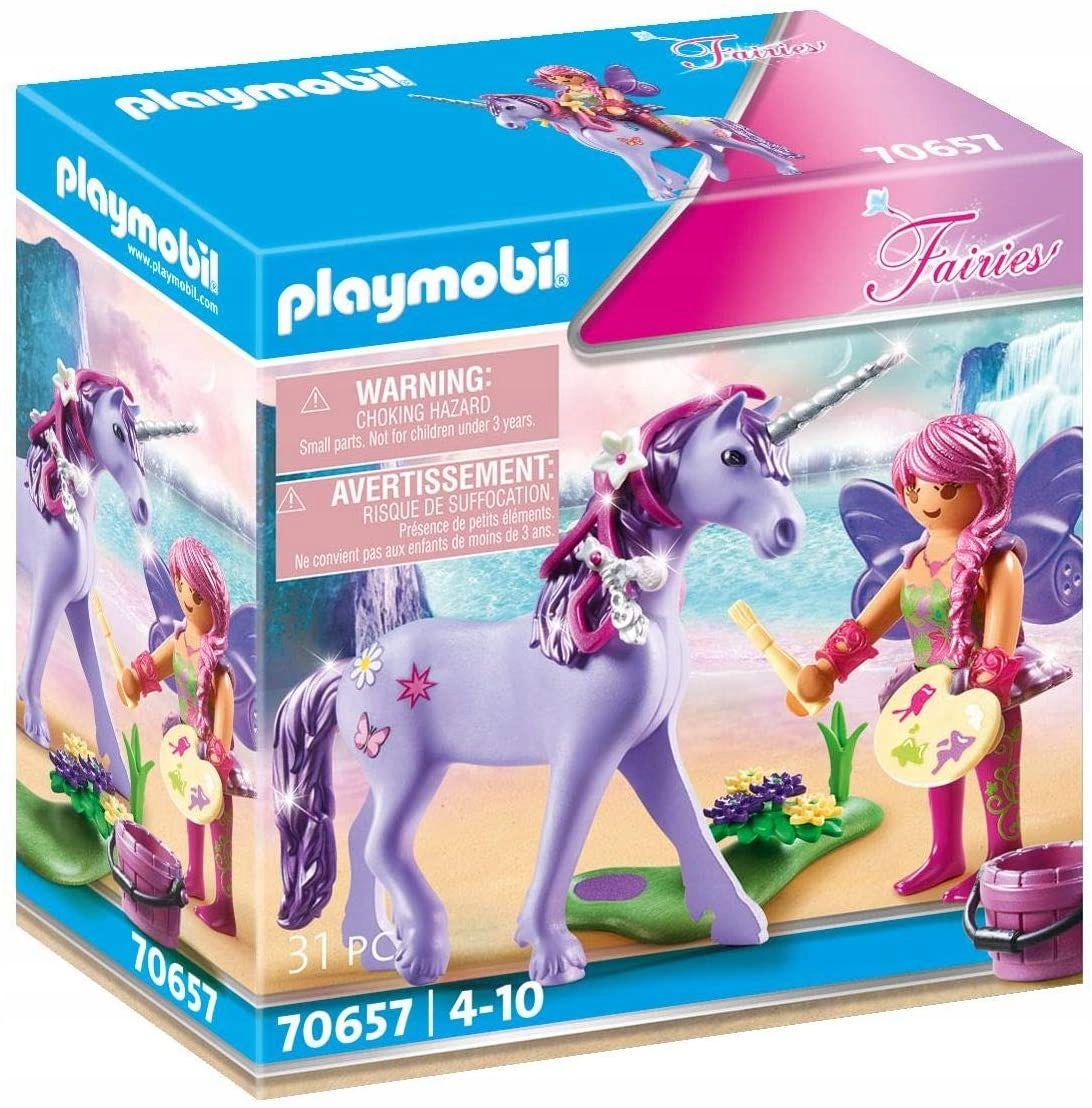 Playmobil 70657 Wróżka z ozdobami i jednorożcem