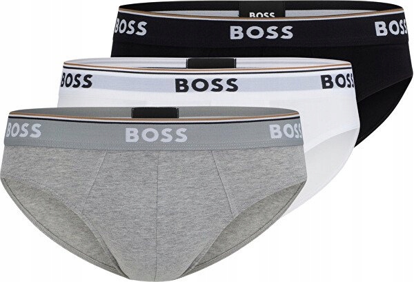 Hugo Boss slipy 3 Pak pánské slipy multi Novinka sada 3 kusů vel..L