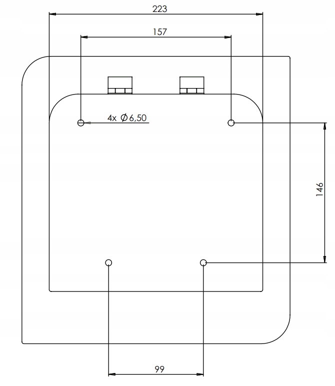ŁADOWARKA NAŚCIENNA T2 1FAZ 32A 7.4kW 110501 NOARK Liczba gniazd 1