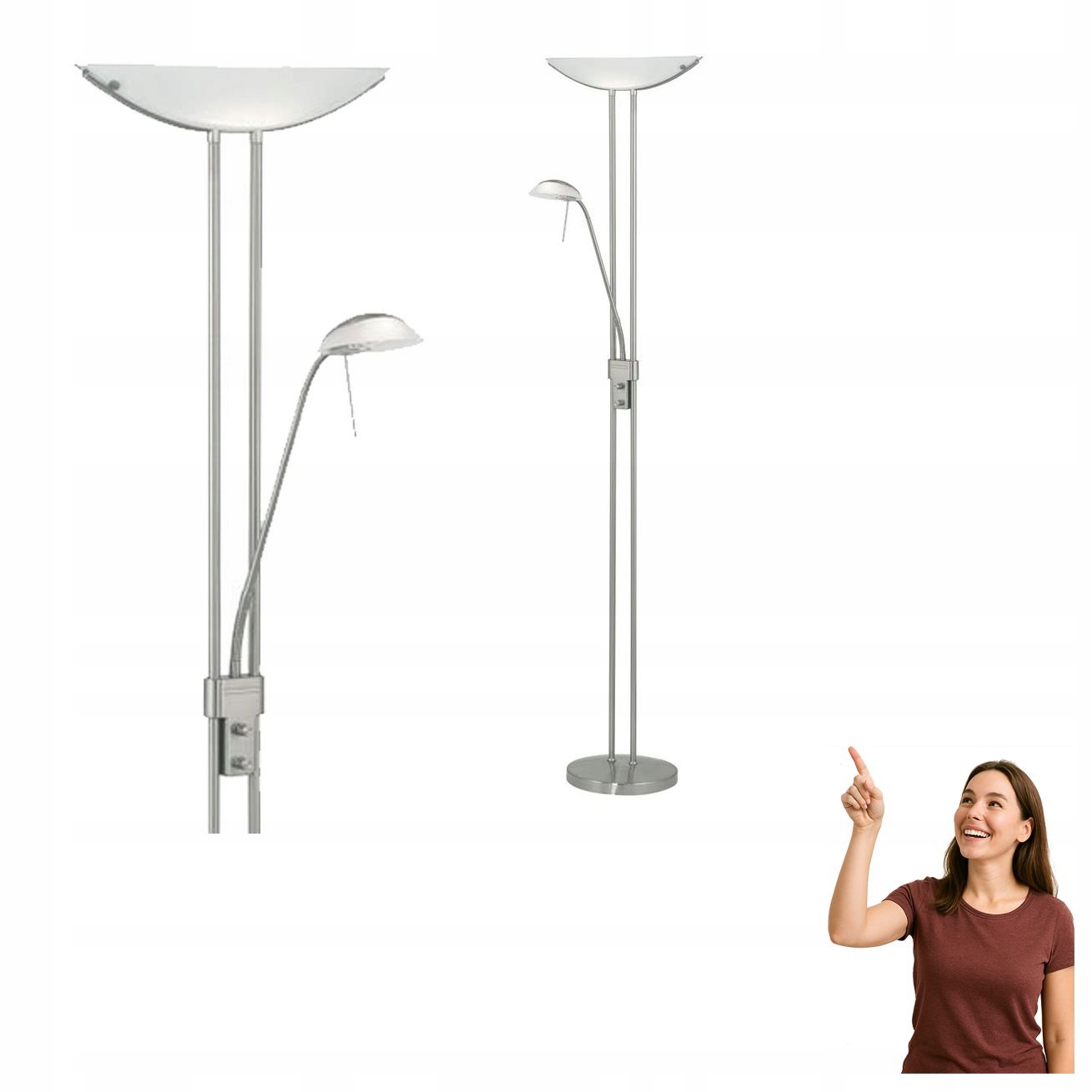 Podlahová lampa Baya 85971 Eglo