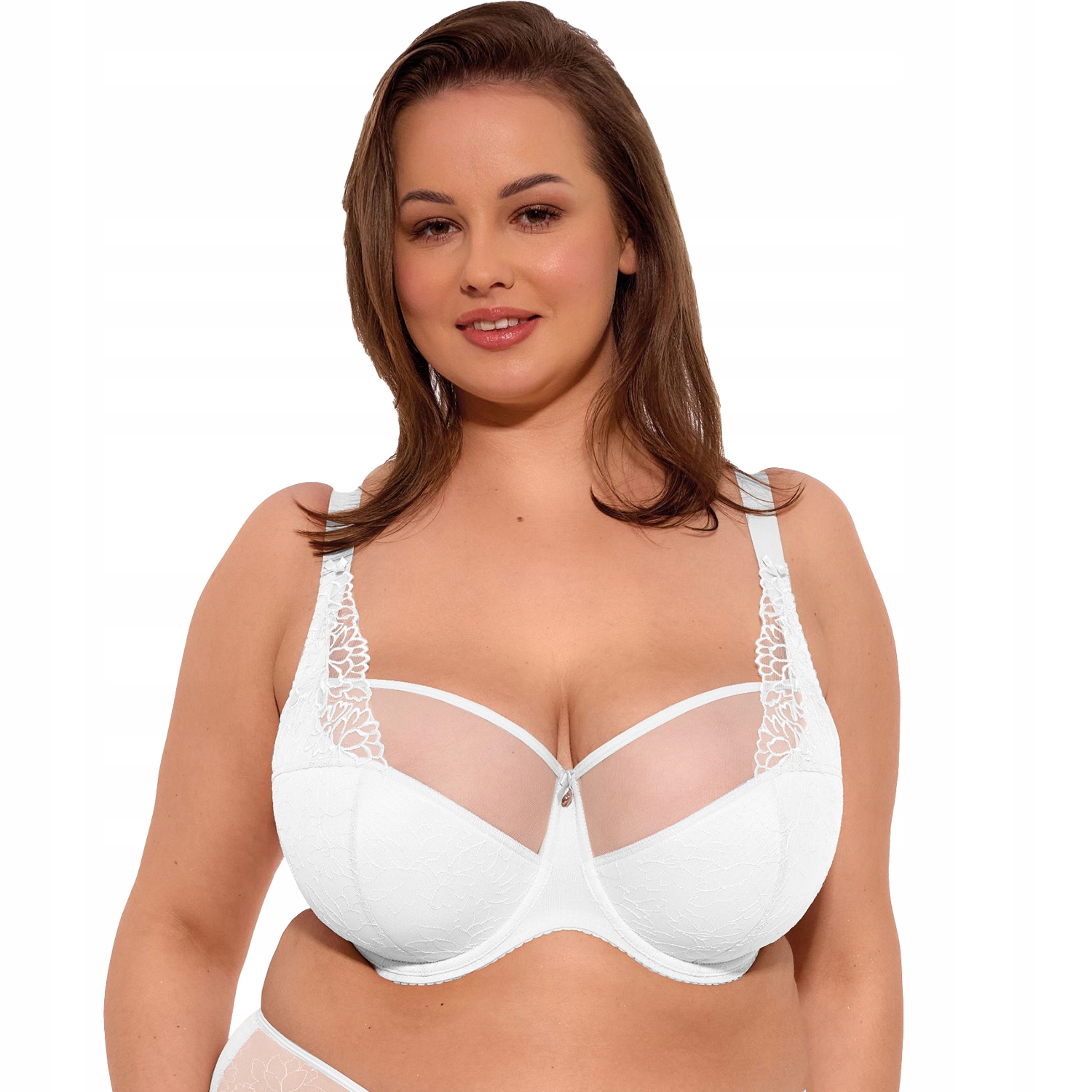 Gaia 1300M Maja Maxi bílá 100E Polovyztužená podprsenka