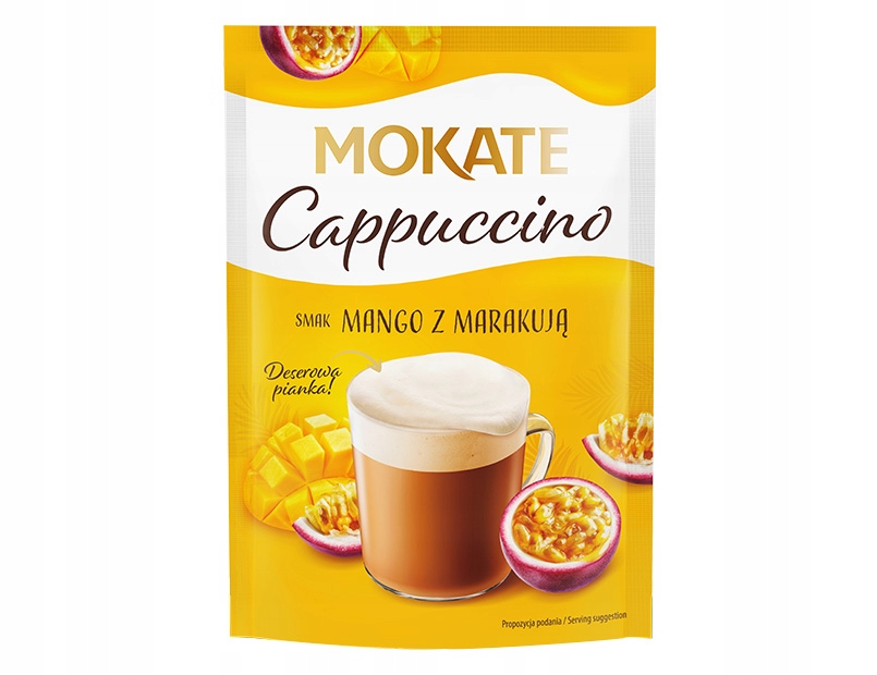 Levně 17 x Káva Cappuccino Mokate s příchutí Mango Marakuja 40 g
