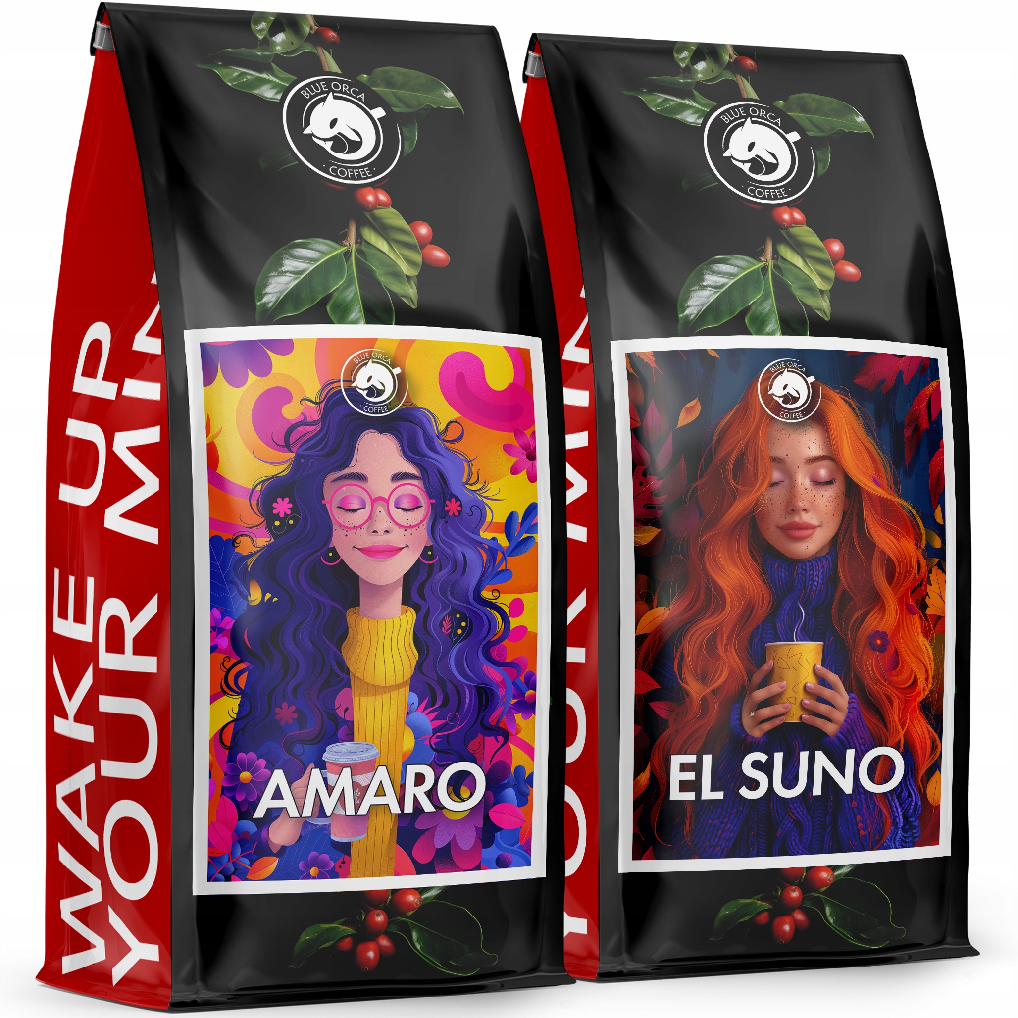 Levně Káva zrnková 2 kg Amaro&El Suno Čerstvě pražená 100% Arabica Limitovaná edice