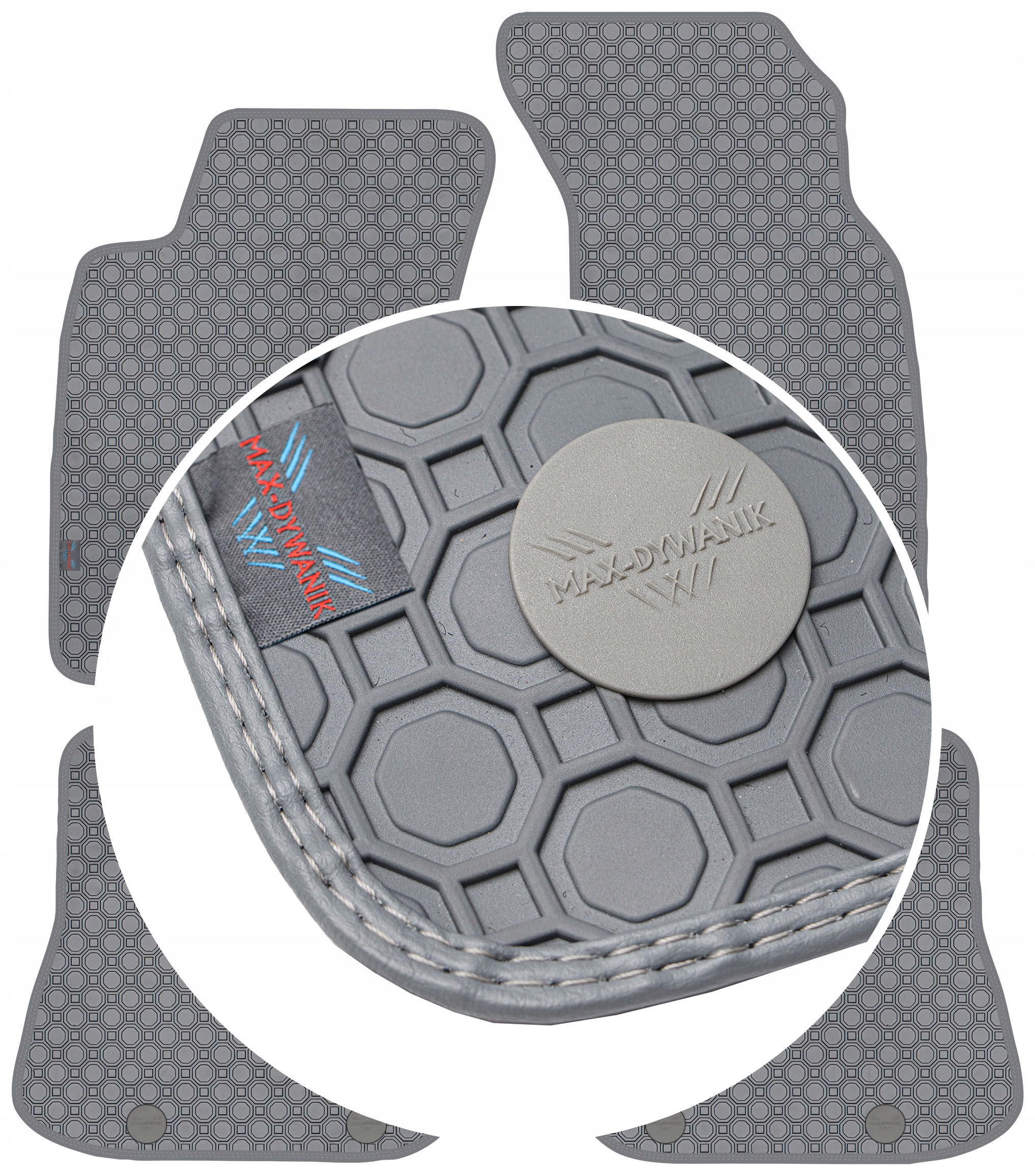 Audi A4 B5 1999-2000 Koberce Popielate