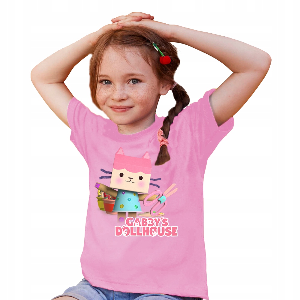 

T-shirt Dziecięcy Koci Domek Gabi 134 cm