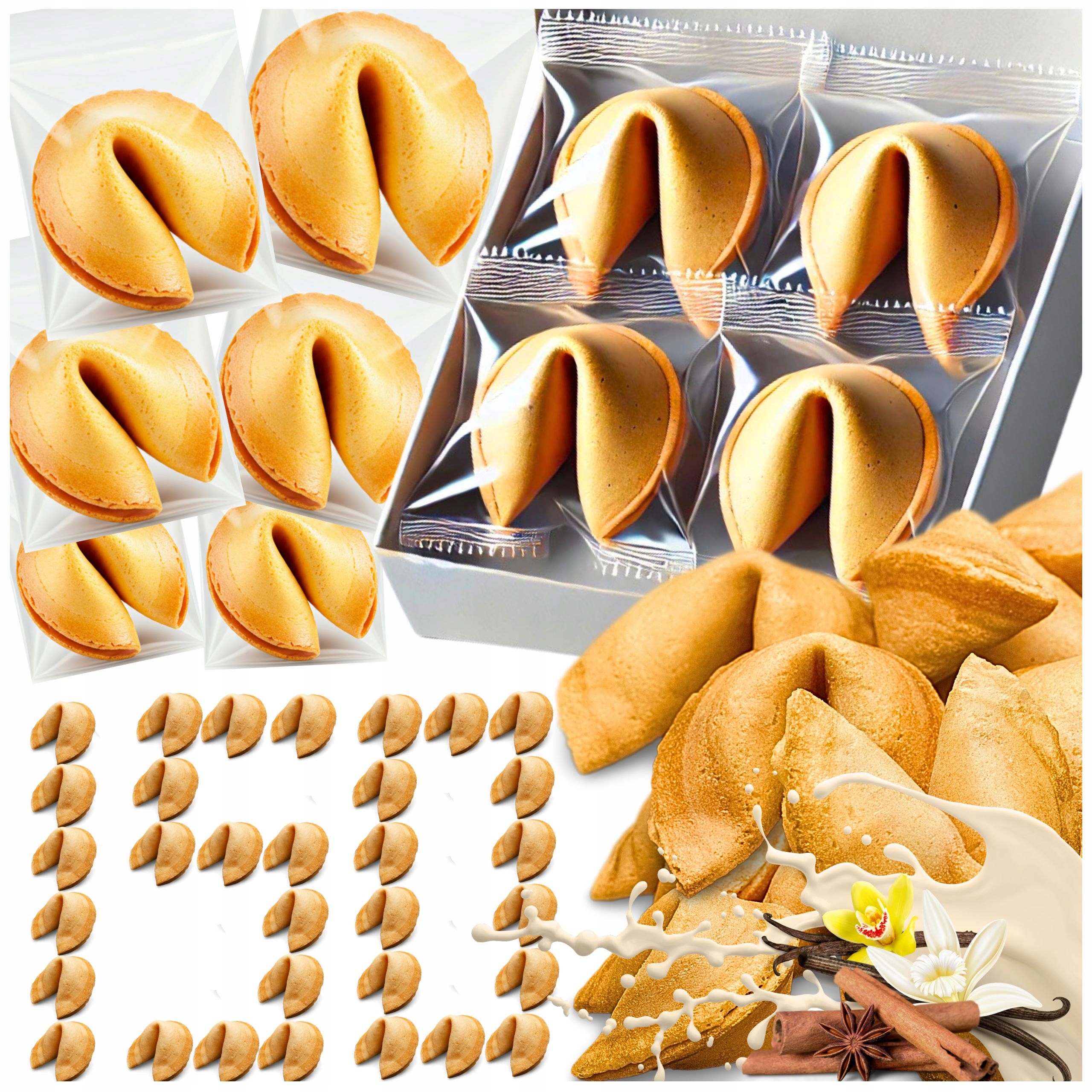 Levně Sušenka s věštbou štěstí pro různé příležitosti, poděkování hostům x 150