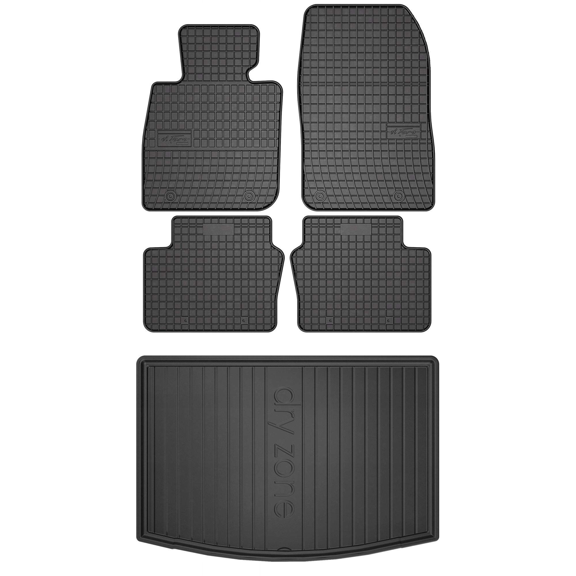 Sada gumových kobercov a rohoží Mazda CX-3 2014-2021