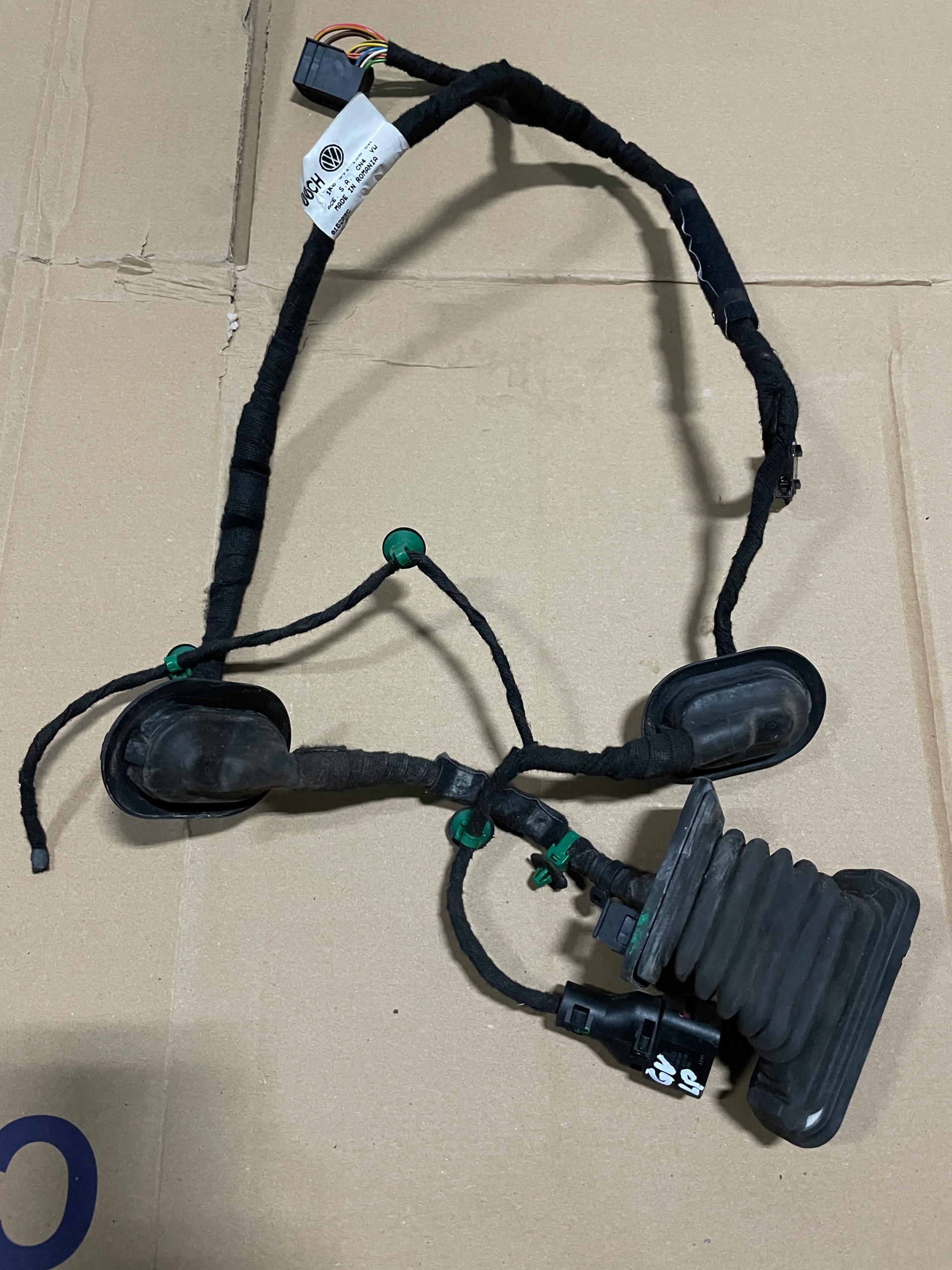 VW Volkswagen Golf 1K Przewód Wiązka Drzwi Kierowcy Przód 1K0971120CH