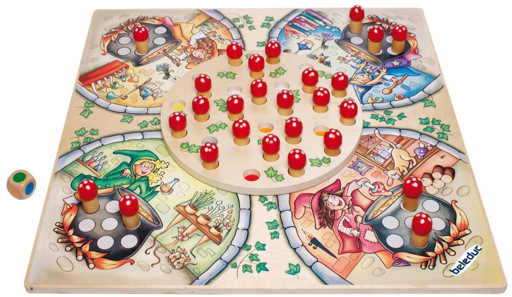 Gra Logiczna Planszowa Kuchnia Czarownicy Beleduc