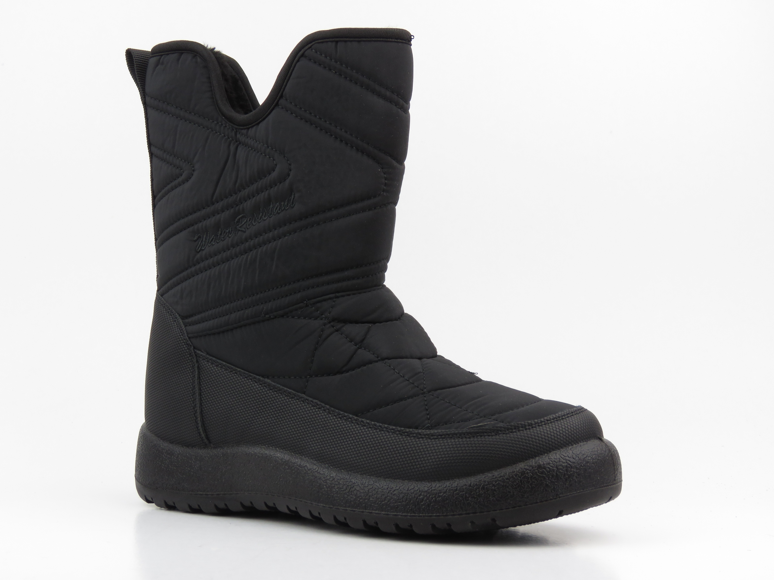 

Śniegowce damskie ciepłe wodoodporne czarne r.38