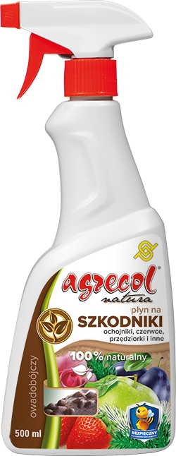 

Płyn na mszyce Gąsienice czerwce przędzior Agrecol