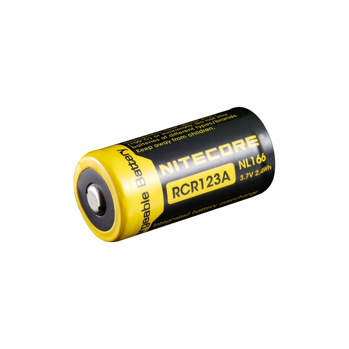 

Akumulator Nitecore NL166 16340 650mAh RCR123A