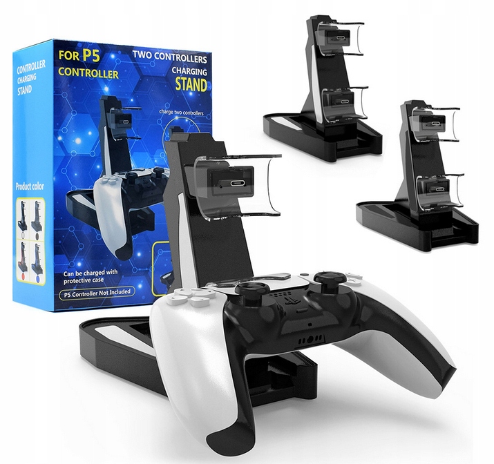 

Ładowarka stacja do 2 padów DualSense PS5 charger