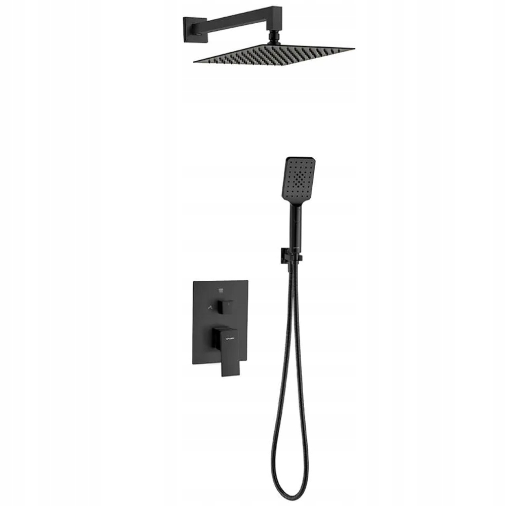 Podomietková Sprchová Súprava Valvex Poľsko Ars Black Čierna