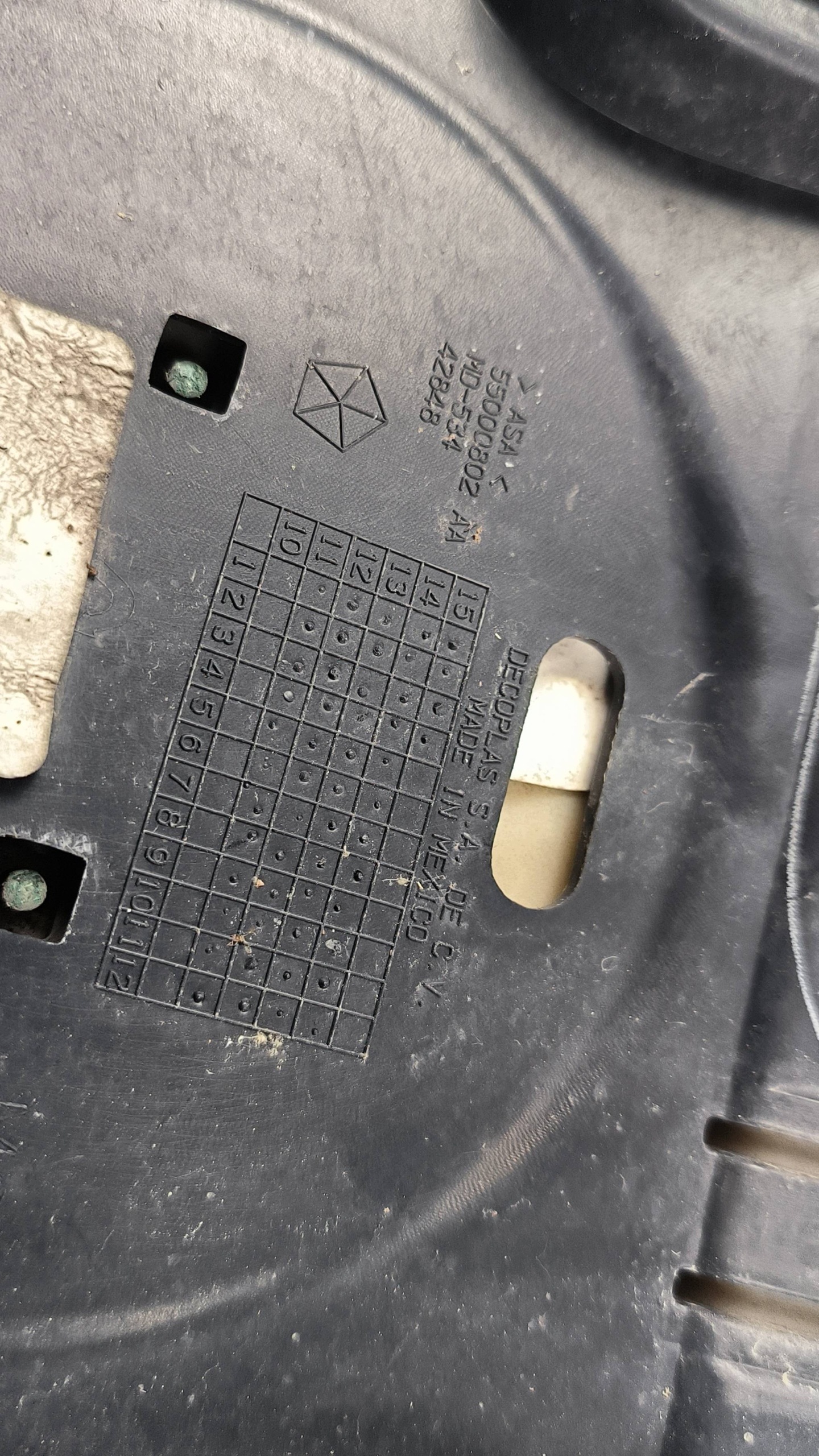 Grill Grill 55000802AA FIAT FREEMONT