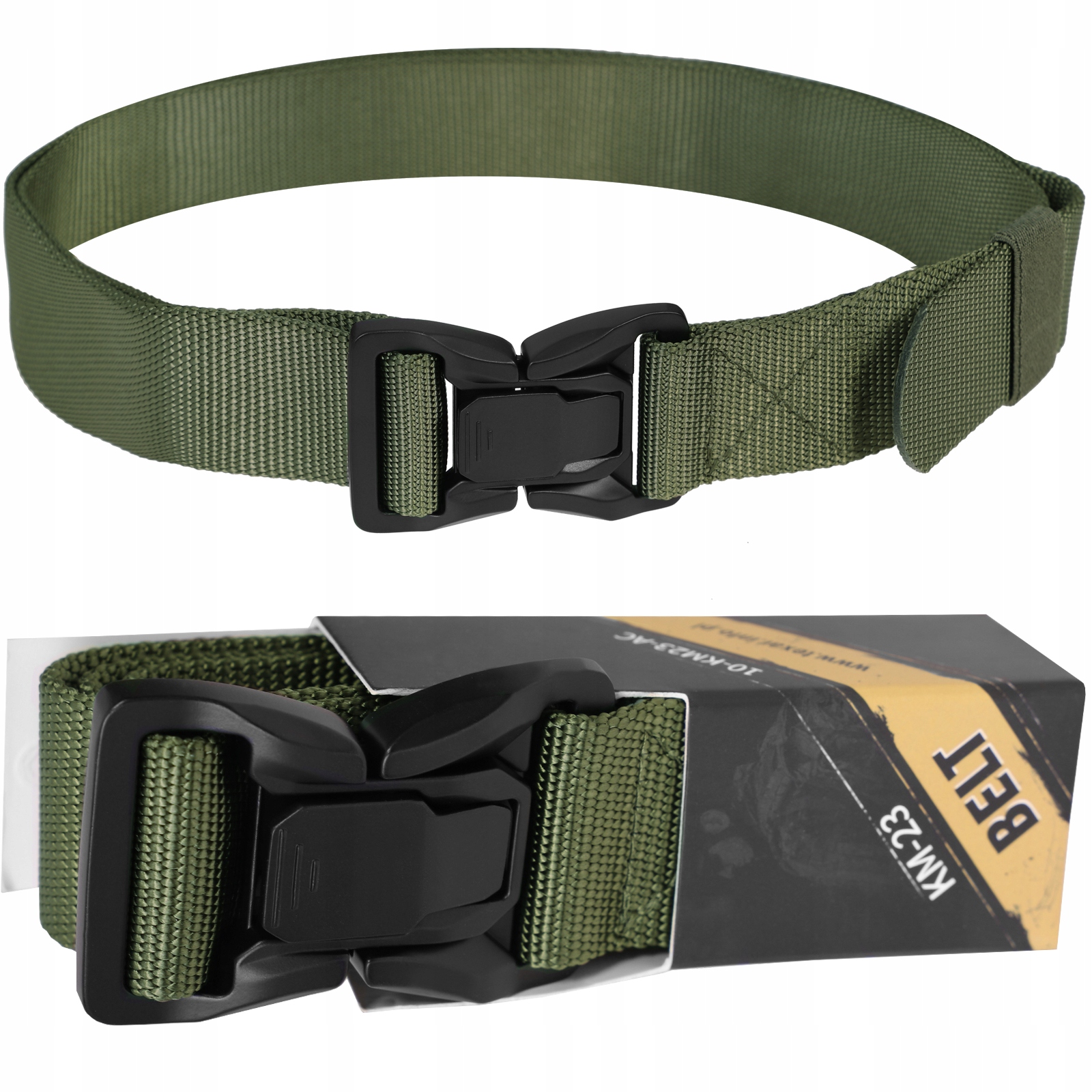 Pas Trekkingowy Texar KM-23 Sportowy Turystyczny Quick Release Olive XL