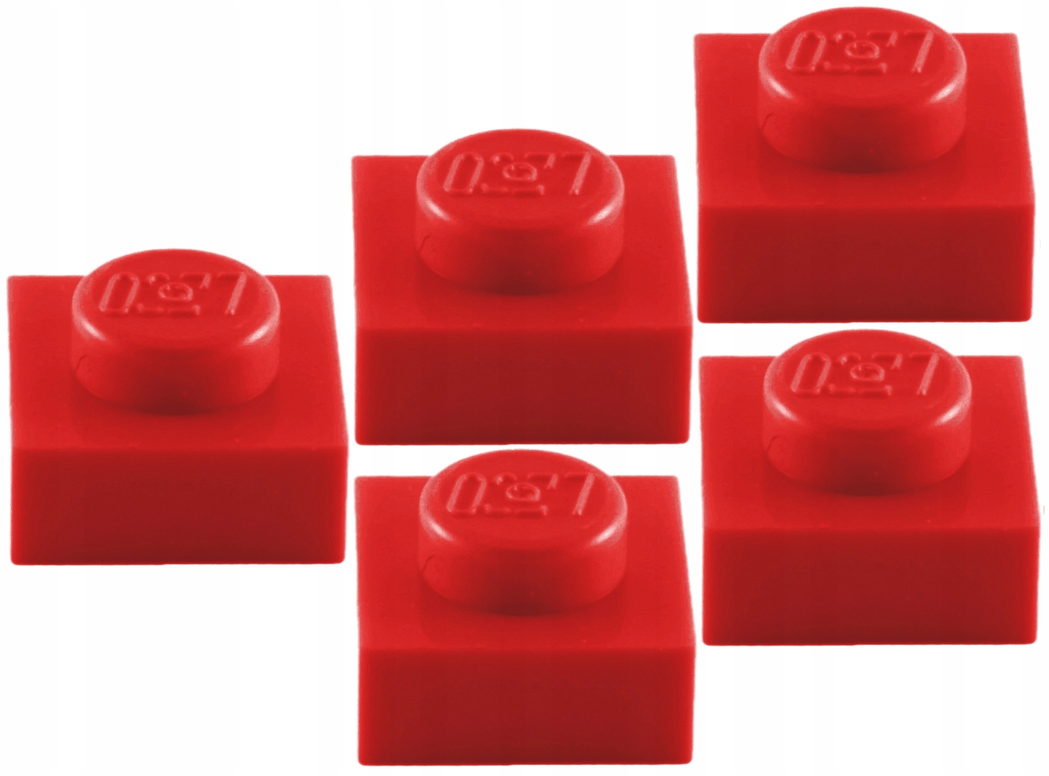 "Red" 1x1 Plates 3024/302421 100 NEW LEGO Bright Red 