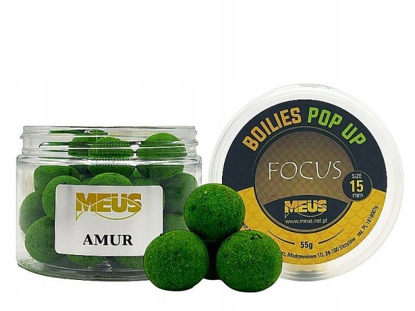 Meus Kulki Pop Up Focus 15mm 55g Amur