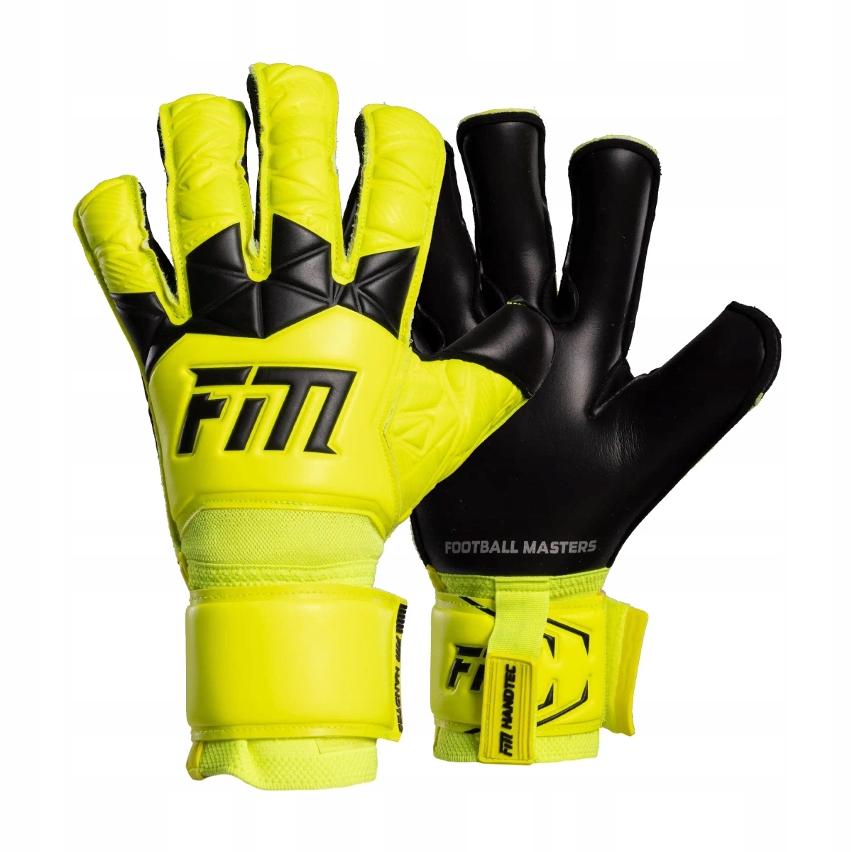 Football Masters Rękawice Bramkarskie Invictus X Yellow Fluo r.9
