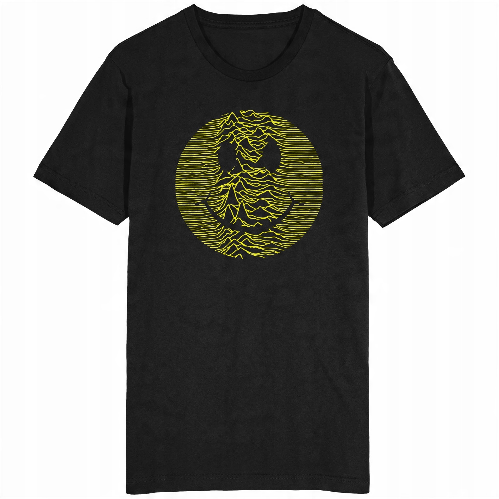 

Smiley Face Koszulka Unknown Pleasures Acid Rock