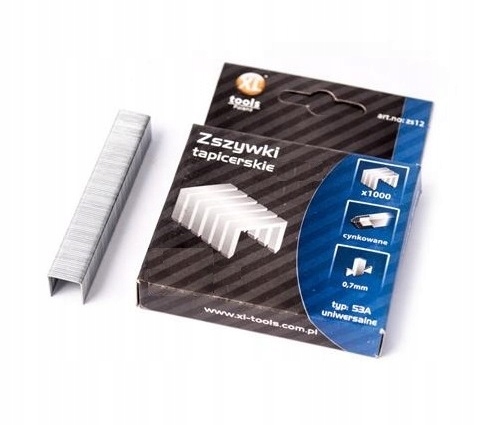

Zszywki Tapicerskie 12mm Do Zszywacza Takera x1000