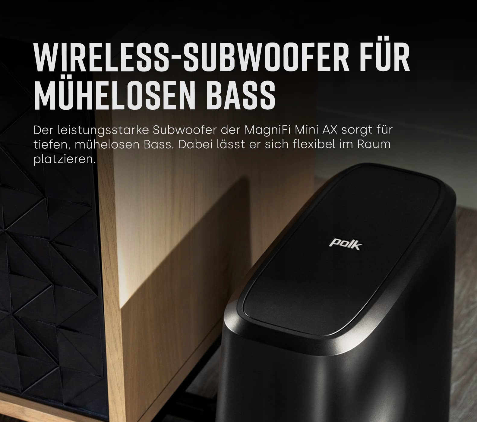 Polk Audio MagniFi Mini AX ultrakomaktowy soundbar bezprzewodowy — miniatura 6