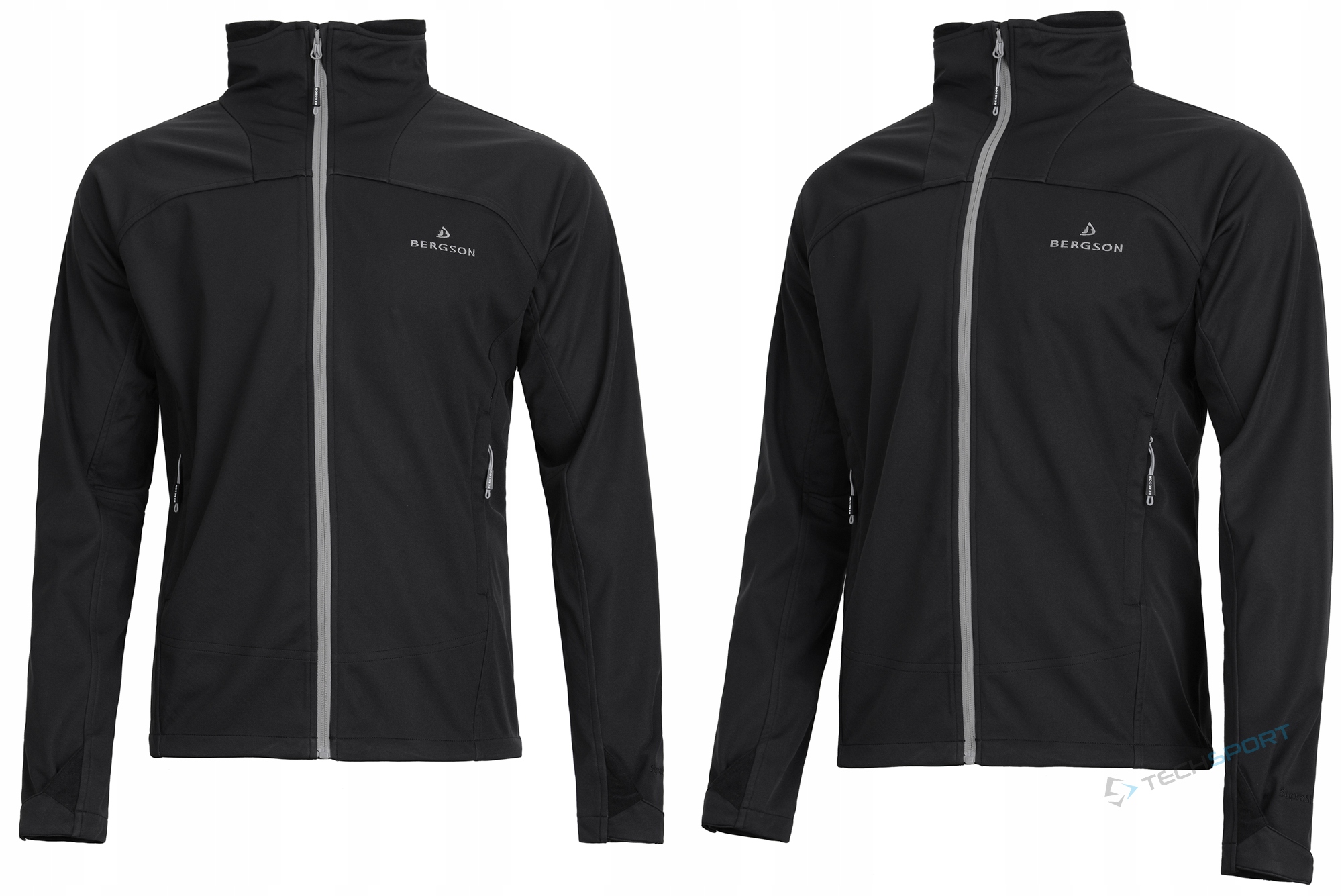 Technická Softshellová Mikina Bergson Context velikost XL Supra-shell 10000