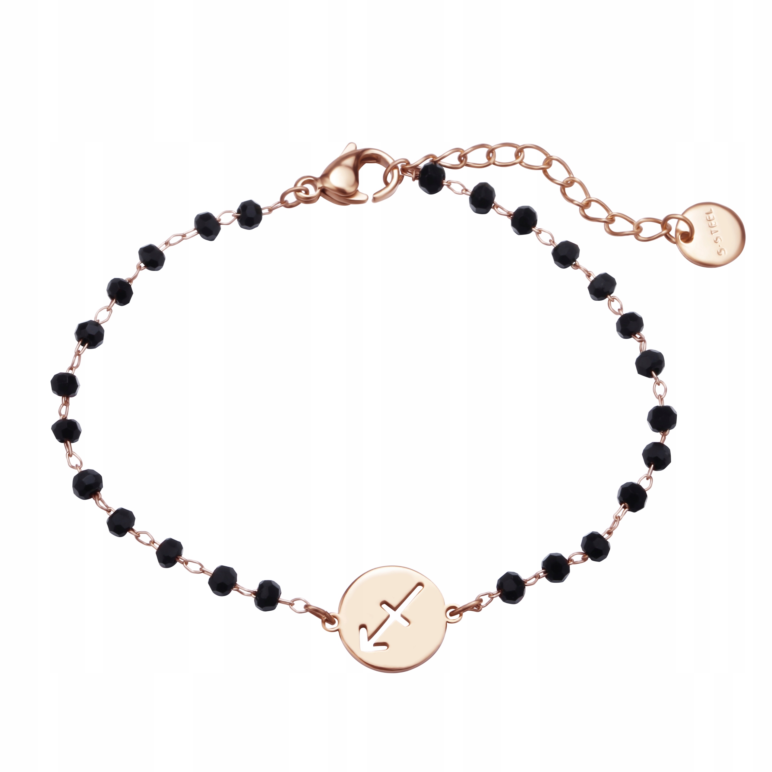 

Bransoletka Złota Bead Stal Chirurgiczna Strzelec