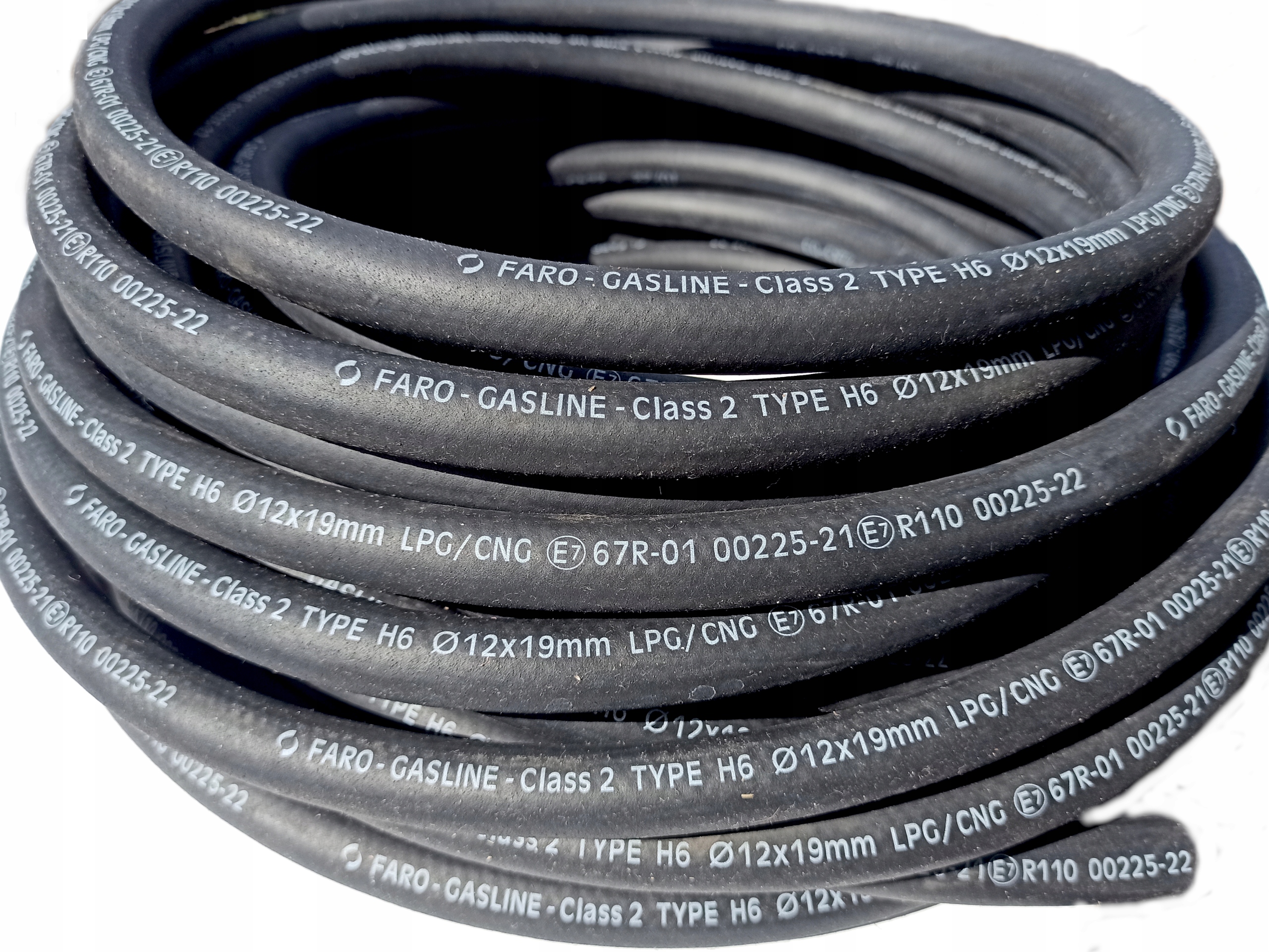 PRZEWÓD GAZOWY WĄŻ LPG FARO 12mm