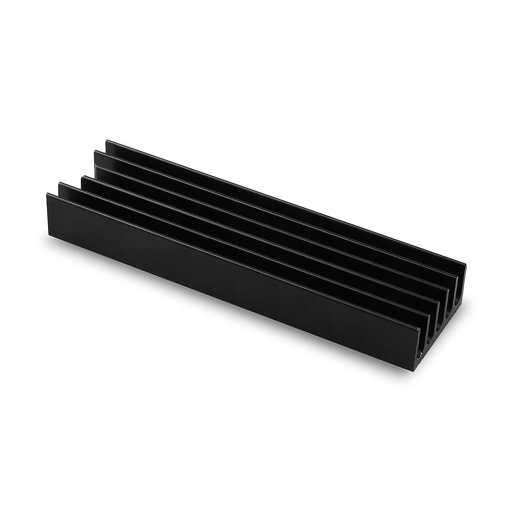 CLR-M2L10 Chłodnica aluminiowa pasywna do dysku M.2 Ssd, Alu korpus,,