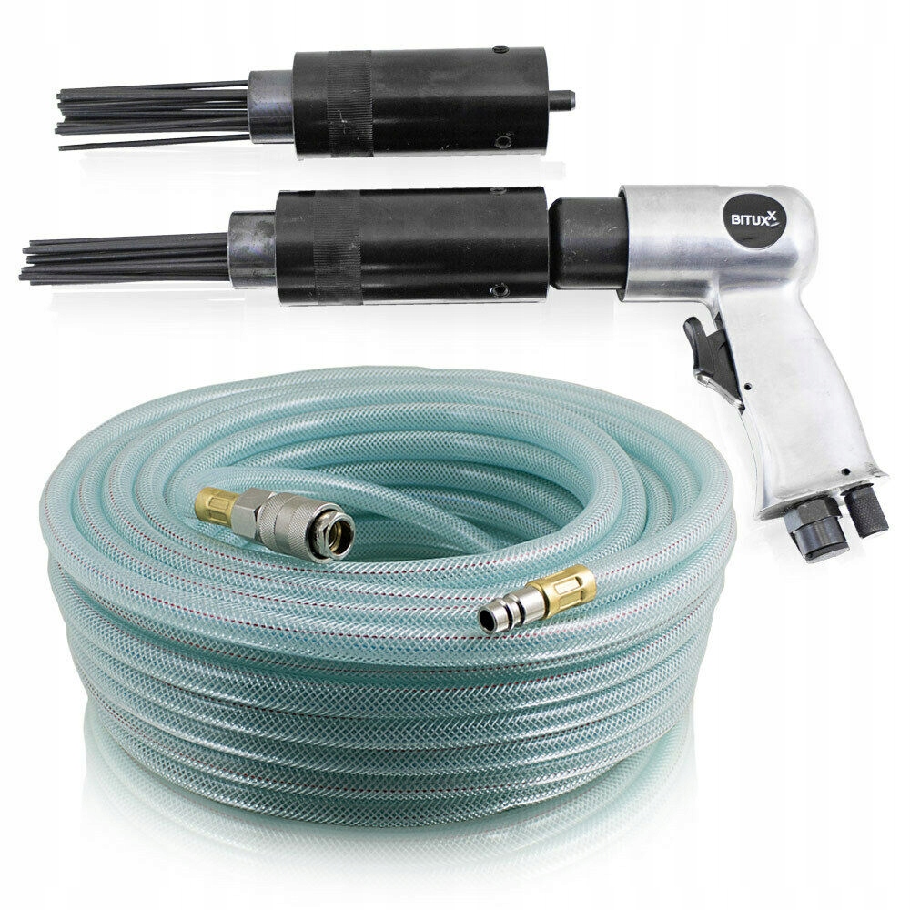 ZESTAW MLOTEK IGLOWY PNEUMATYCZNY WAZ 10M BITUXX