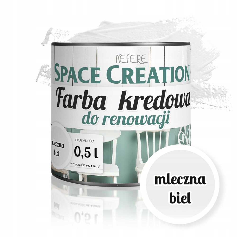 

Farba kredowa renowacyjna Chalk Stylizacja mebli