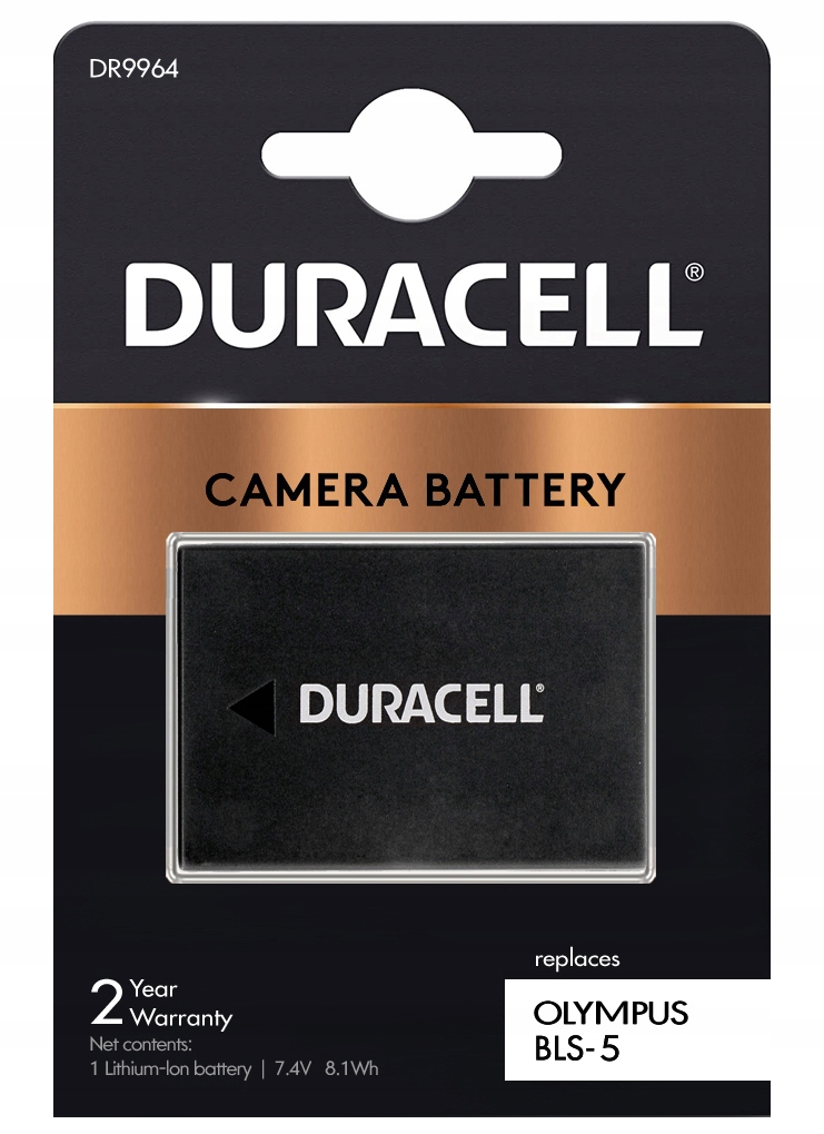 

Bateria Duracell do Olympus BLS-5 BLS-50 BLS50