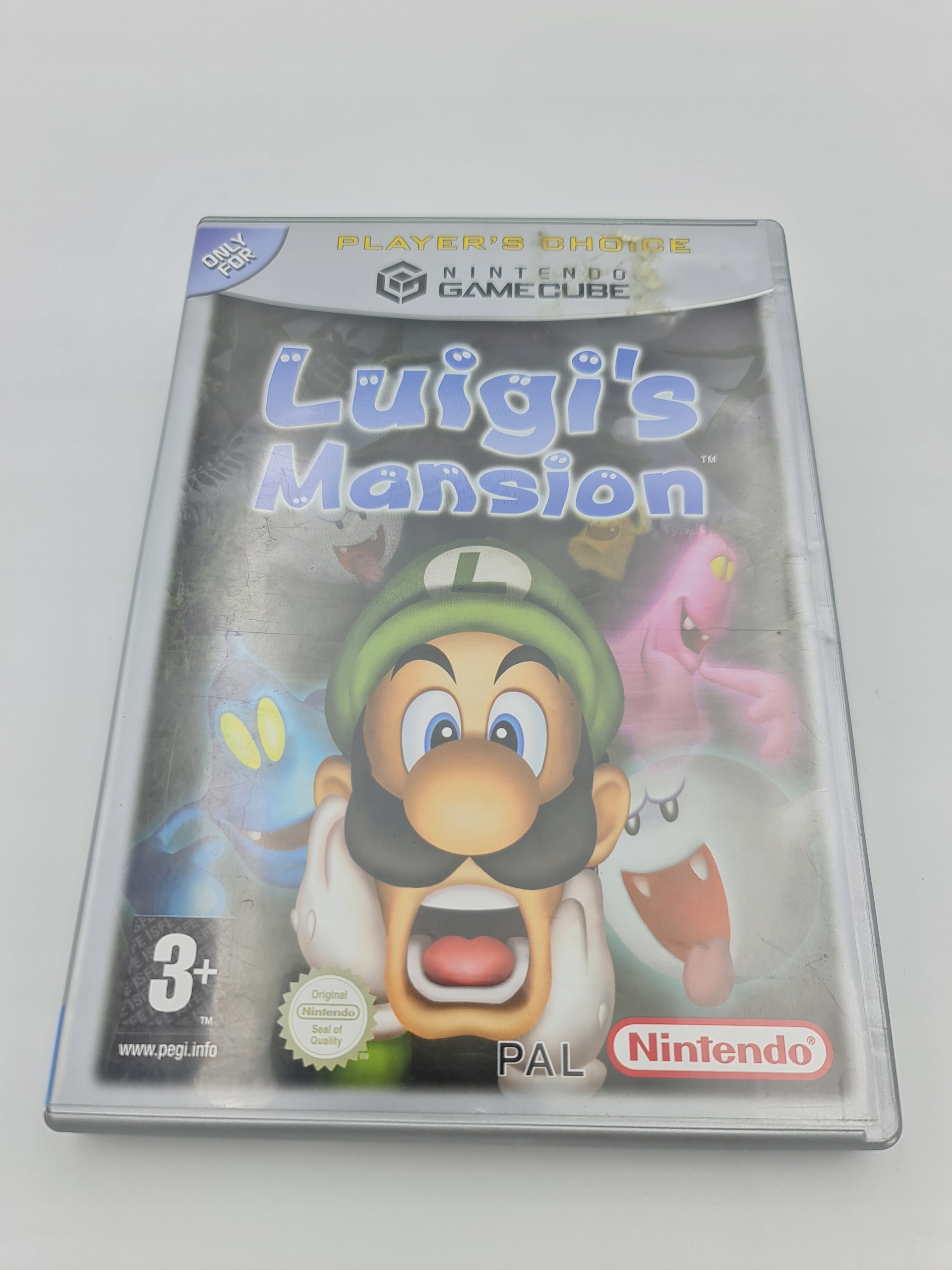 NINTENDO GAMECUBE LUIGI'S MANSION Tematyka gry akcji