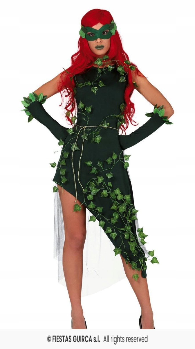 Kostým Jedovatý břečťan Kostým Poison Ivy Převlek Superhrdina M