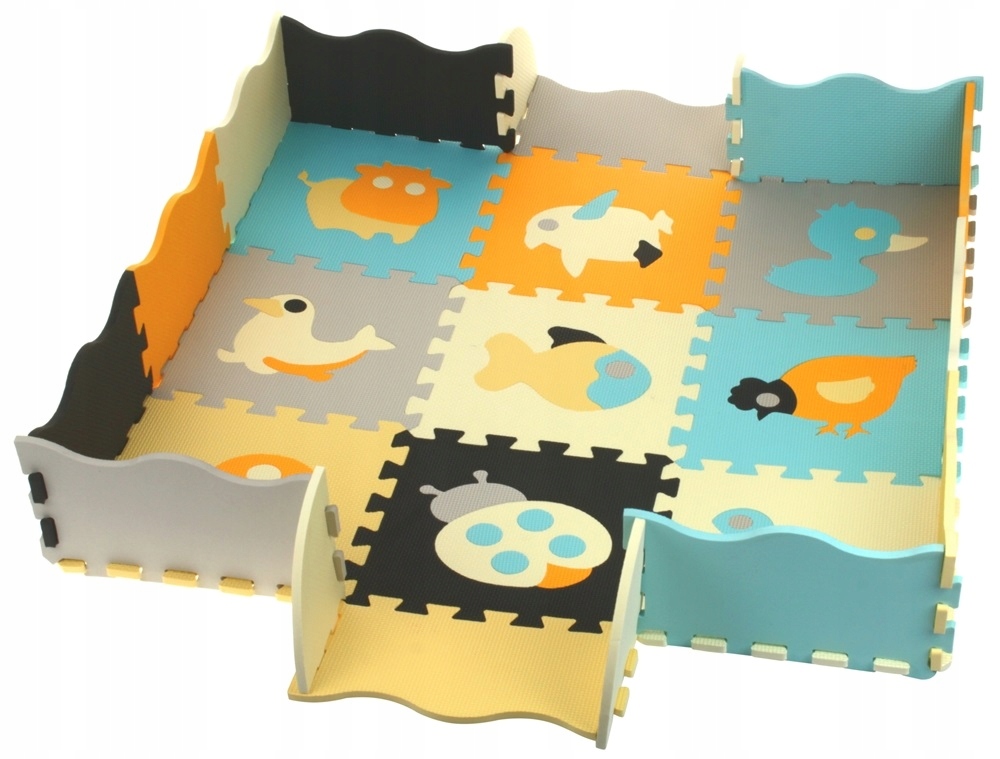 

Puzzle Piankowe Kojec Mata Płotek Kształty