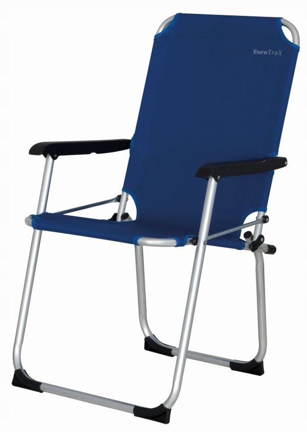 Krzesło turystyczne składane Moita Euro Trail na działkę kemping pod namiot
