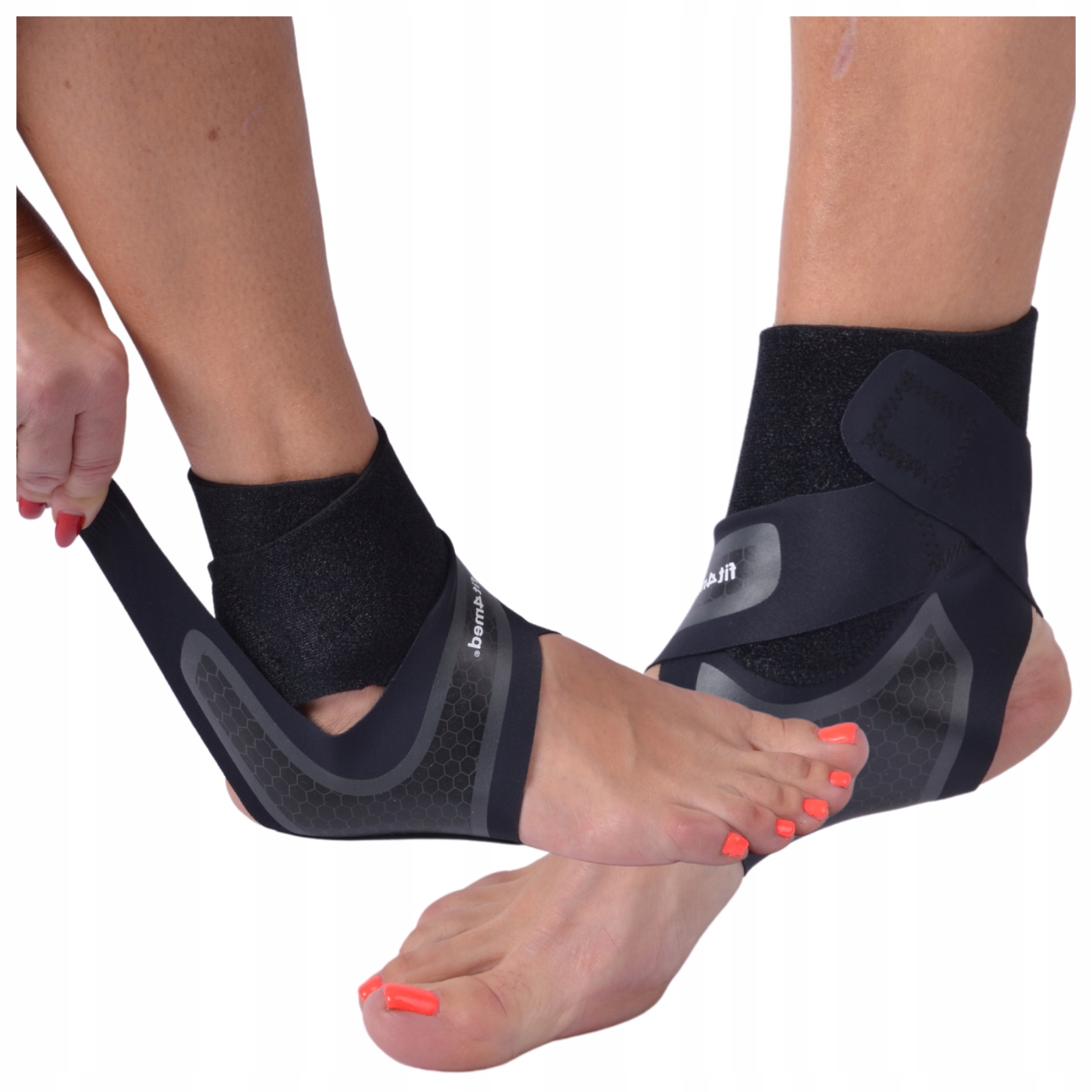 Stabilizator Stawu Skokowego Opaska Kompresyjna Regulowana uniwesal