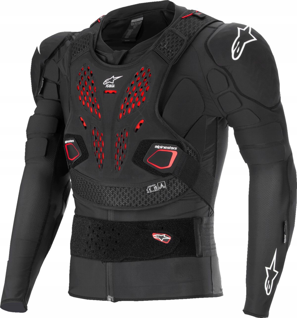 Chránič Tela Alpinestars Bio-pro V3 Cross Black/red/white S