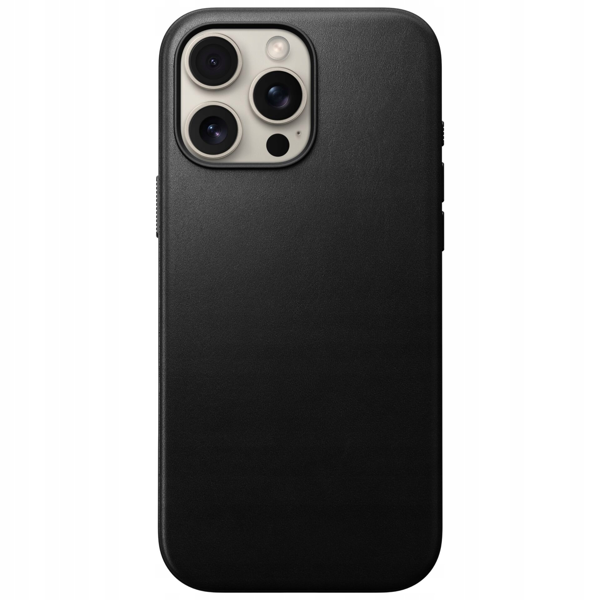 Skórzane plecki Phone 16 Pro Max Nomad Modern Leather Case czarne