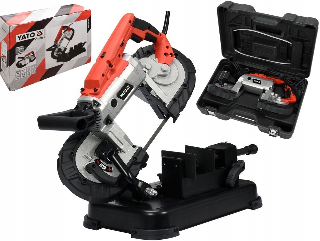 Yato Pásová Řezačka S Podstavcem, Pila Na Kov, Přenosná, 1100 W, YT-82185