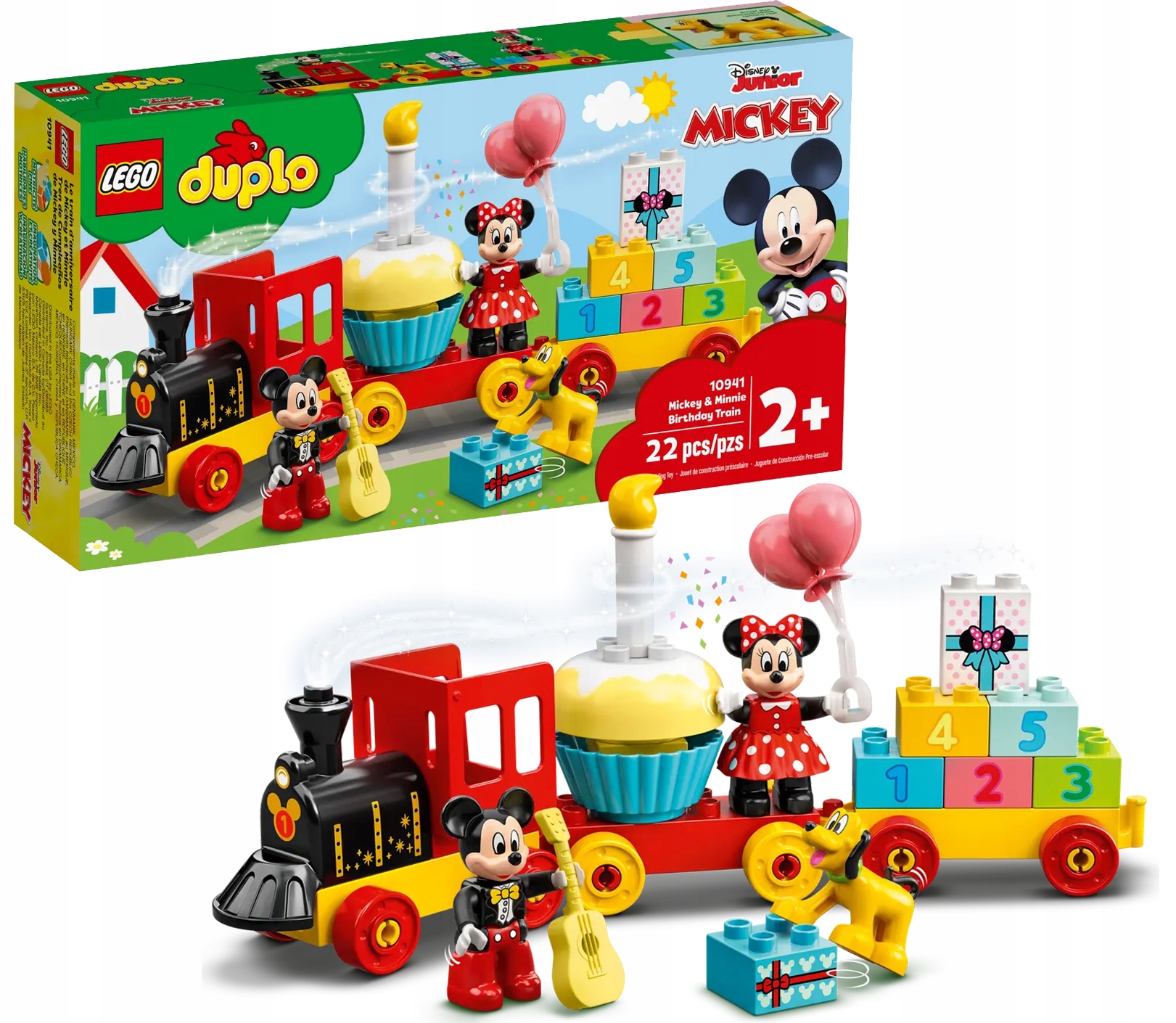 Lego Duplo Narozeninový vláček Mickeyho a Minnie 10941